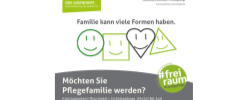 Möchten Sie Pflegefamilie werden?